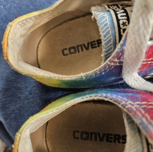 Converse Tie Dye All Star Sneakers Sports Everyday - Picture 8 of 10